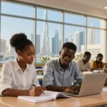 International students study abroad