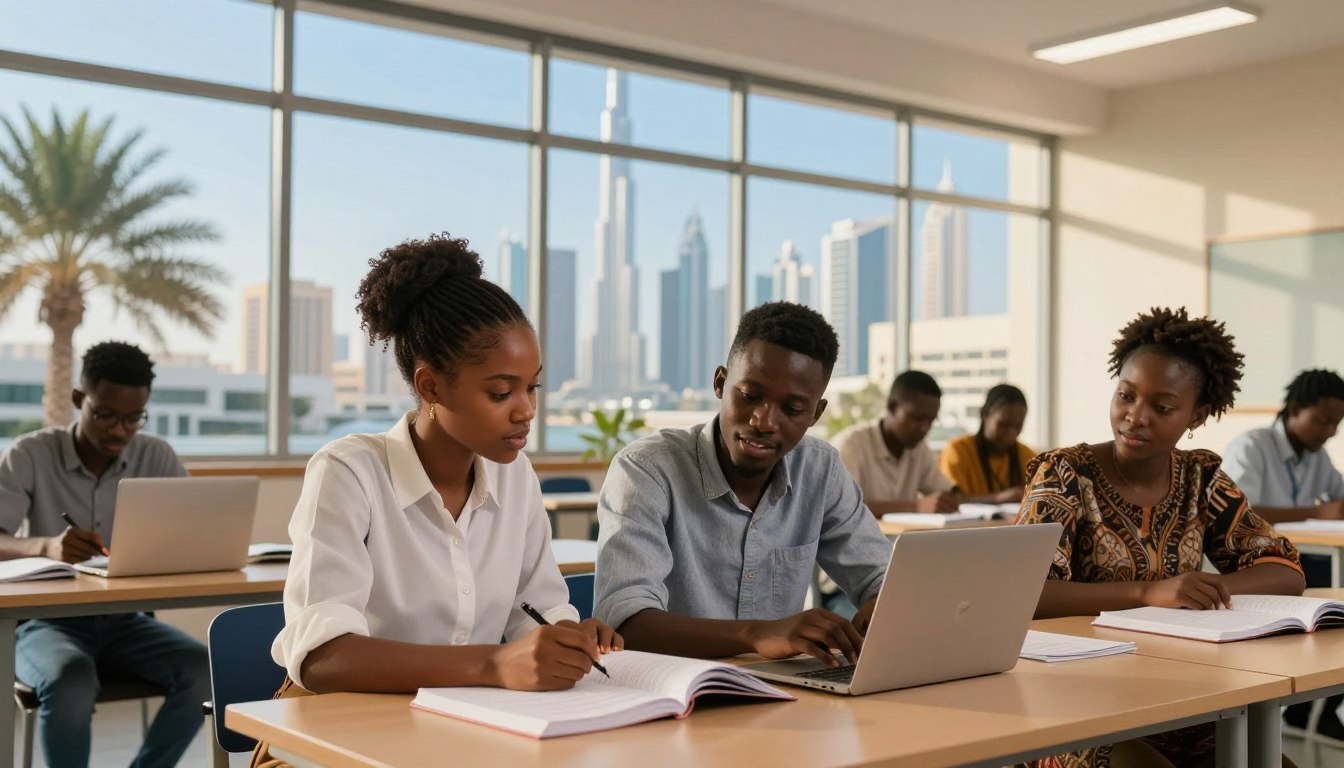 International students study abroad