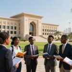 International students study abroad