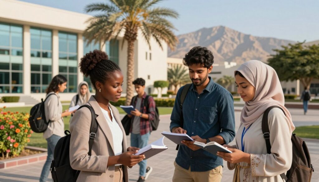 International students study abroad