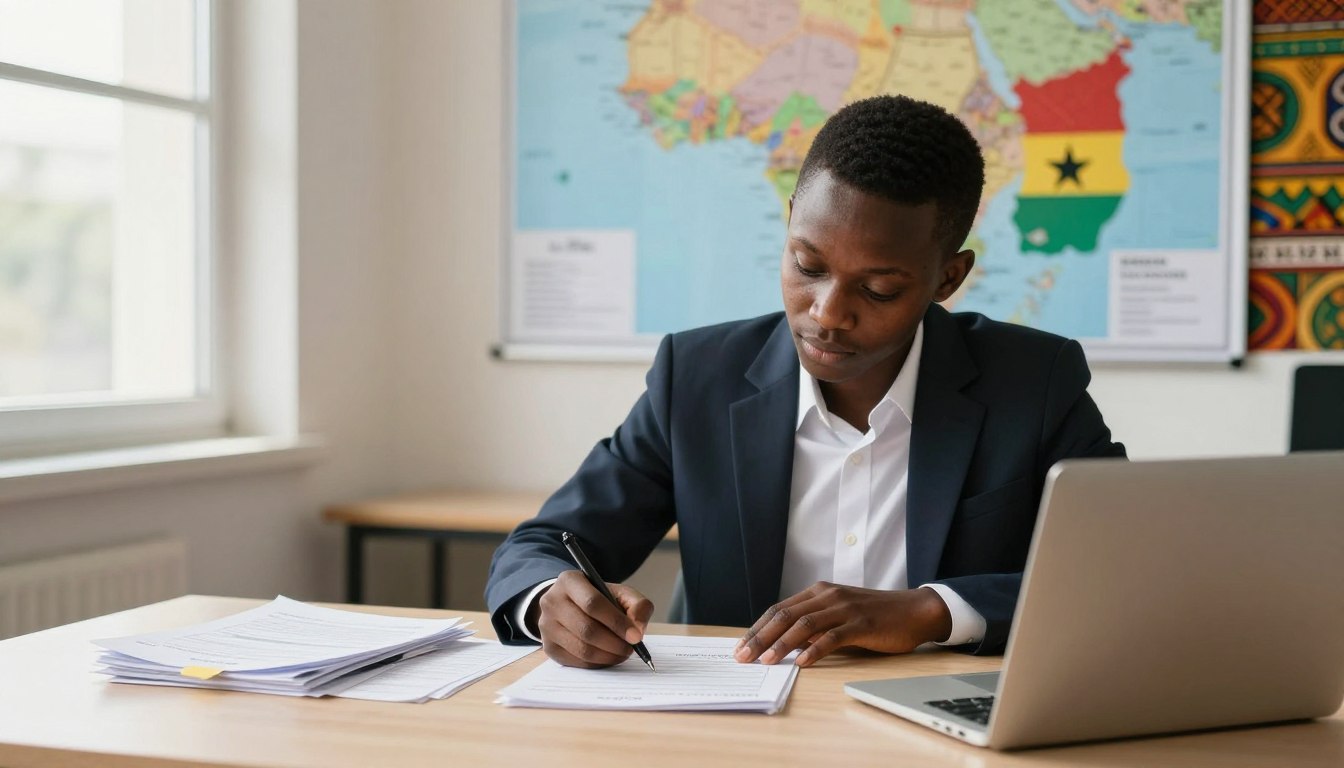 International students study abroad
