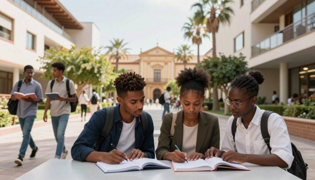 affordable study in Spain